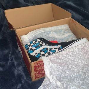 Butterfly Checker Board Vans !